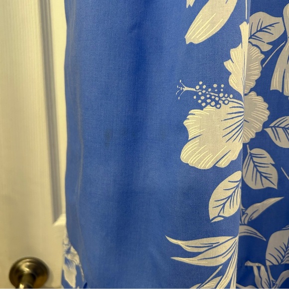 ROYAL CREATIONS HAWAII Short Zippered Muu Muu Size XL Hawaiian Tropical Aloha - Picture 4 of 16